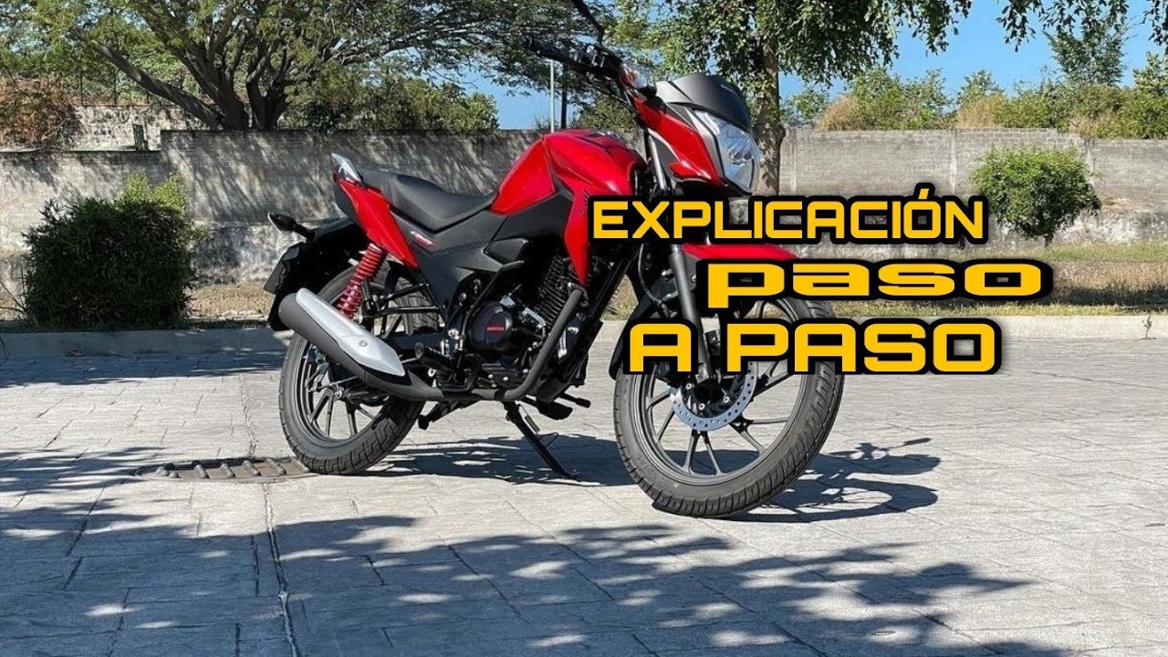 Aprende a manejar moto estándar en 10 minutos, tutorial (Honda cb 125 Twister)