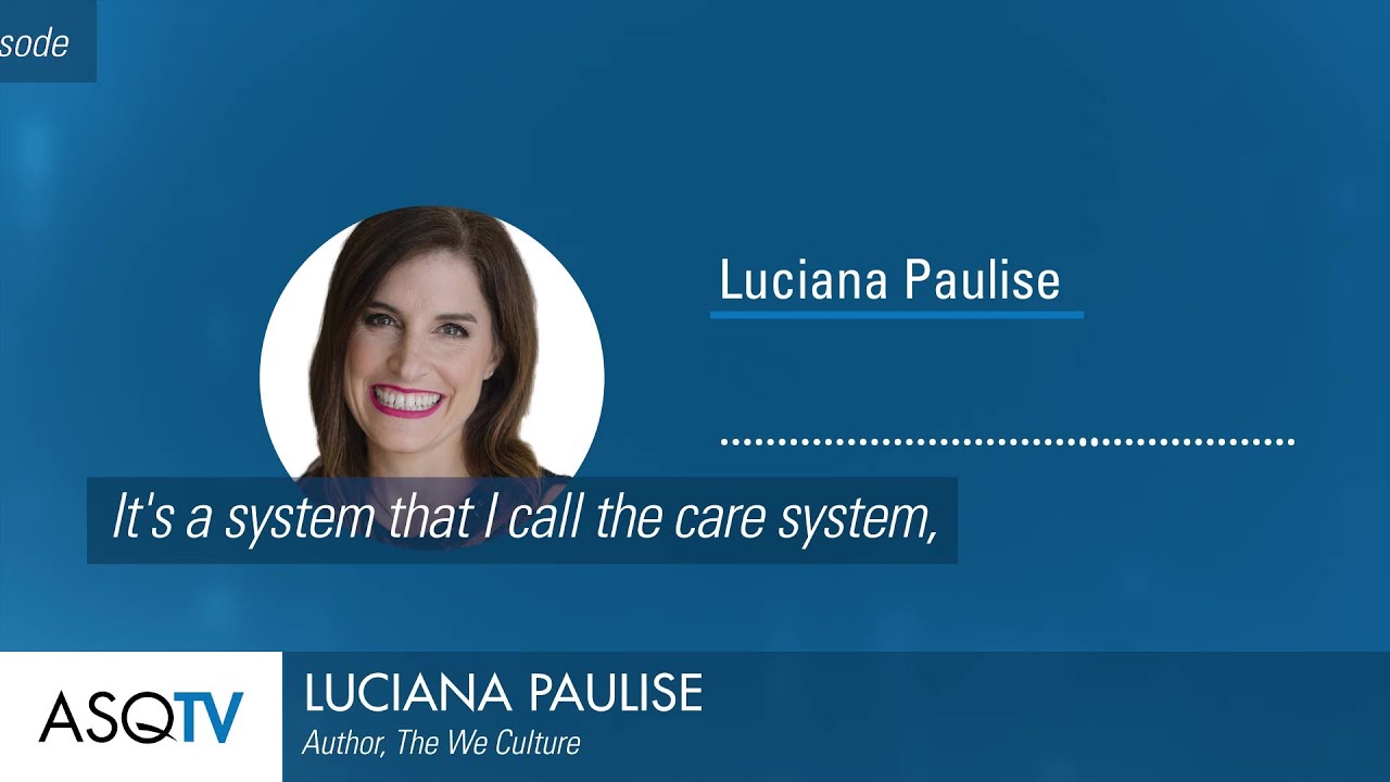Launching new book We Culture by Luciana Paulise! Sneak peek ASQTV interview #weculture