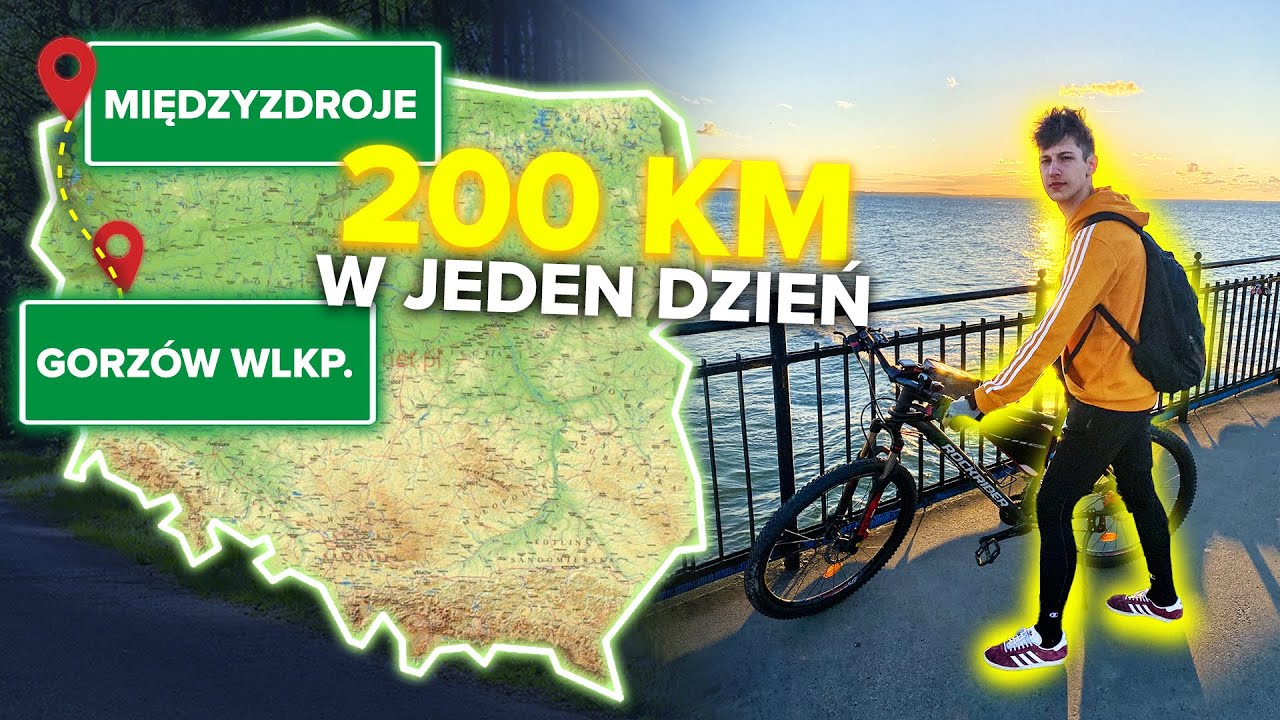 24H NA ROWERZE! GORZÓW - MIĘDZYZDROJE (200km) 🚴