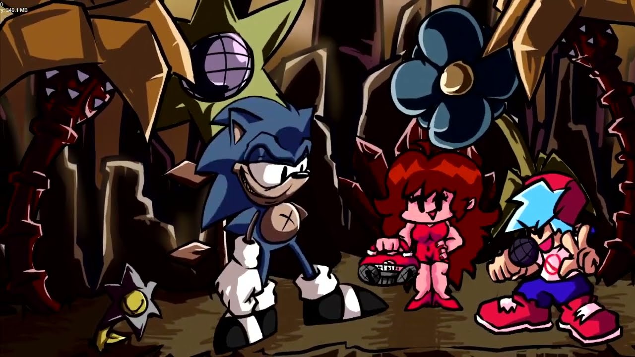 Vs Sonic.exe Cryptallax Cancelled Build | Friday Night Funkin'