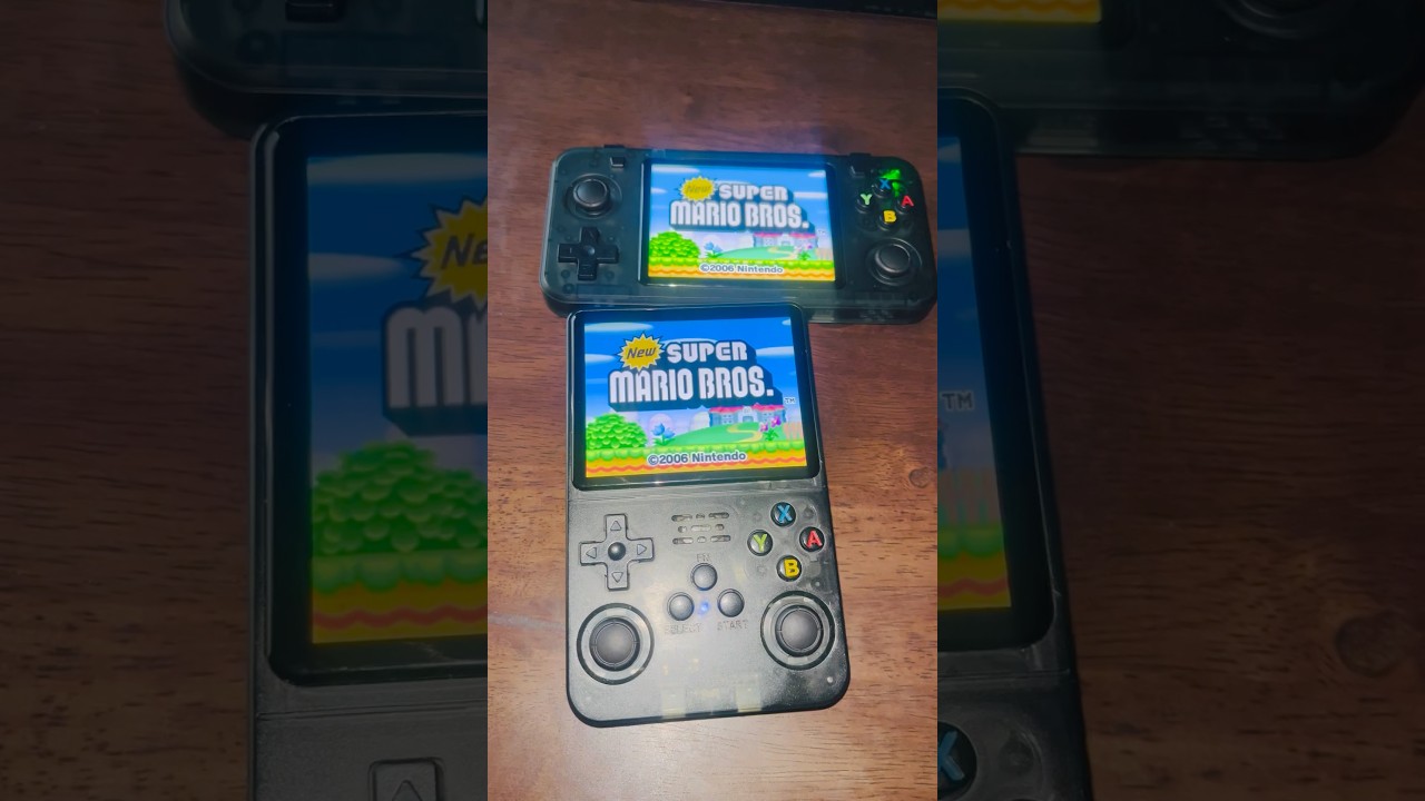 R36H vs R36S Speed Test New Super Mario Bros #r36h #r36s #newsupermariobros #nds