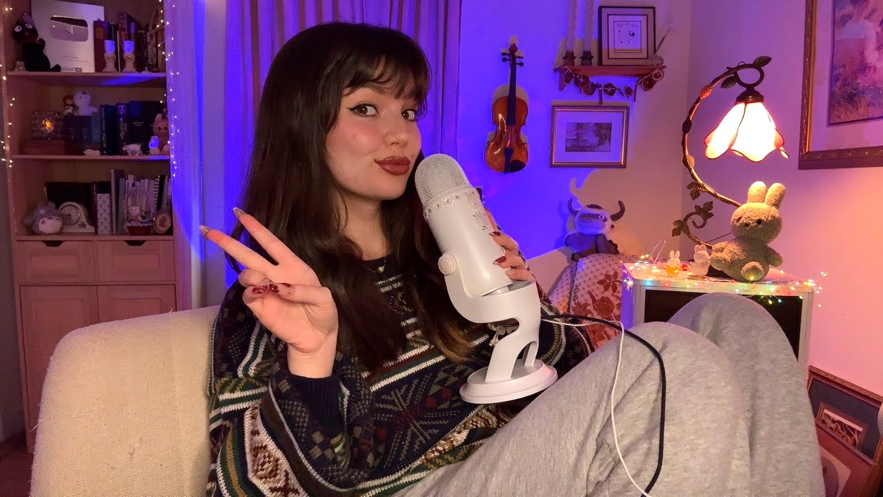 Upclose Whispers ASMR, Ear to Ear Rambles, Fast Wet/Dry Mouth Sounds, Cozy Vibes and More!