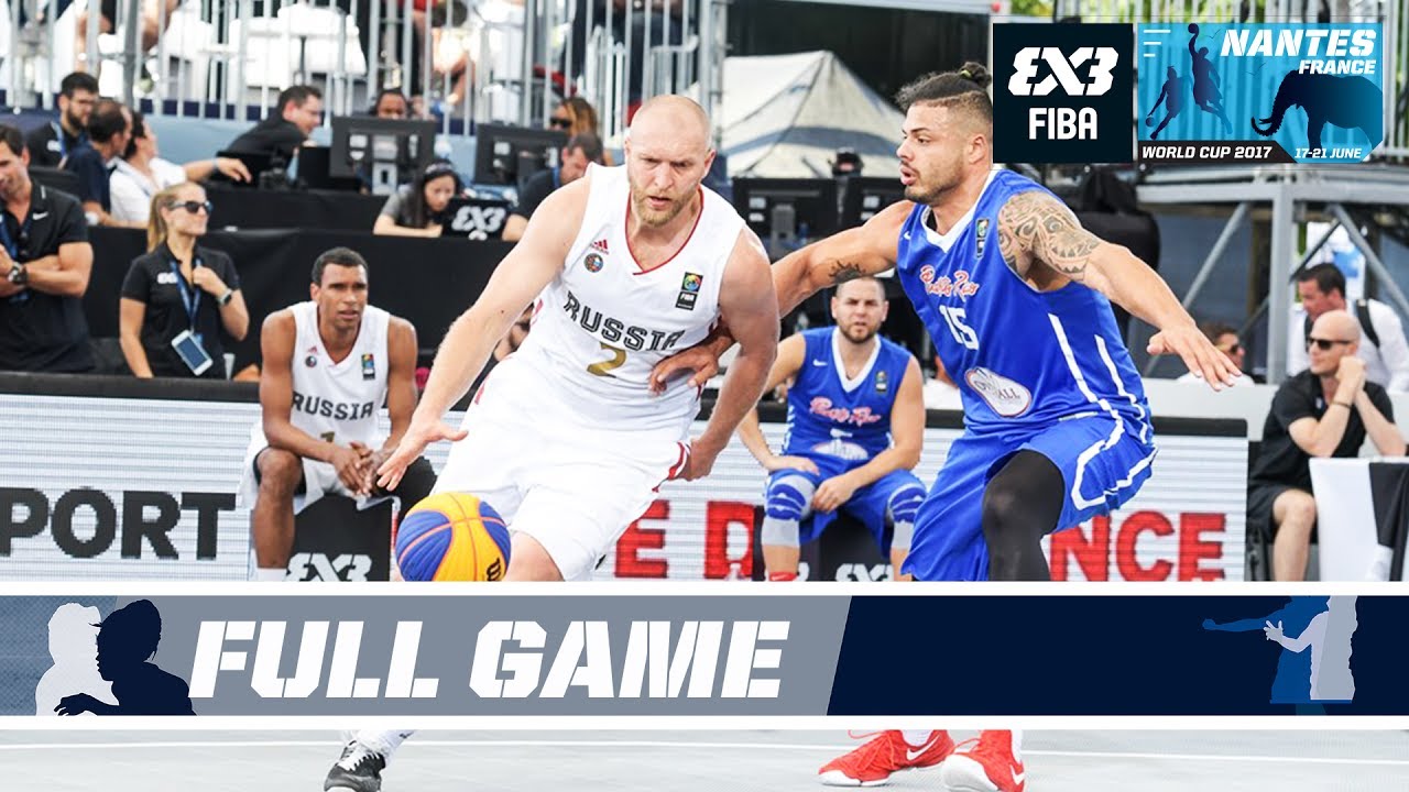 Russia defeats Puerto Rico in a real thriller! - Full Game - FIBA 3x3 World Cup 2017
