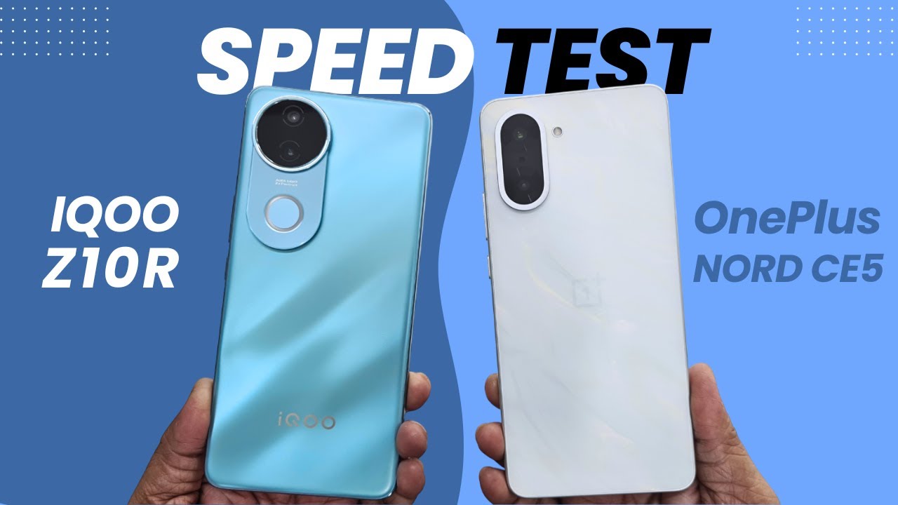SHOCKING RESULT | iQOO Z10r vs OnePlus NORD CE 5 Speed Test
