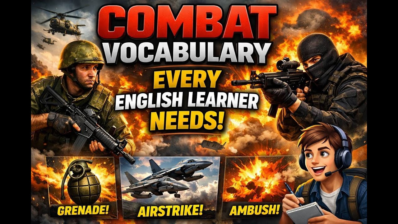 Combat Vocabulary Every English Learner Needs
