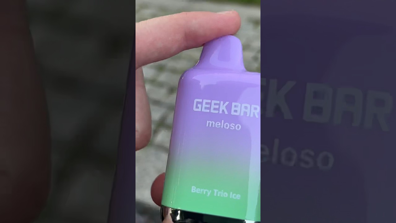 Geek Bar Meloso Max #viral #asmr #vape #vaping #одноразка