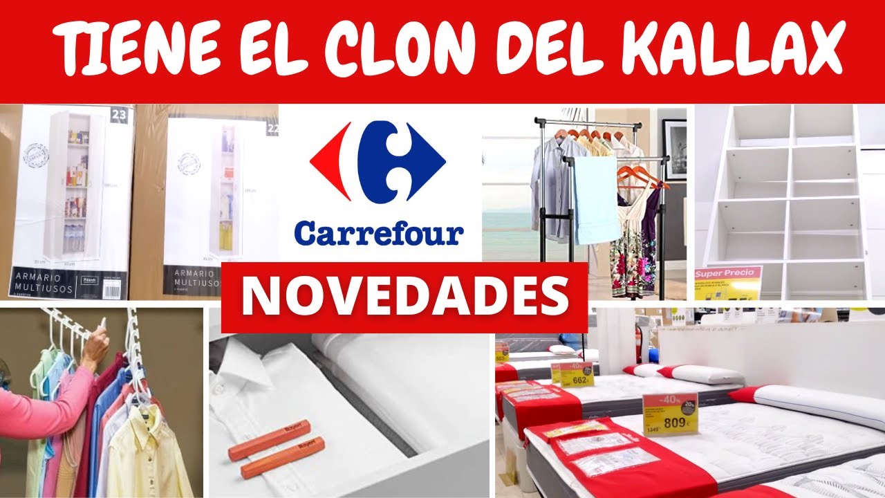 CARREFOUR, EL CLON DEL KALLAX DE IKEA Y DETODO PARA ORGANIZAR EL ARMARIOS|COLCHONES CANAPES|OFERTAS