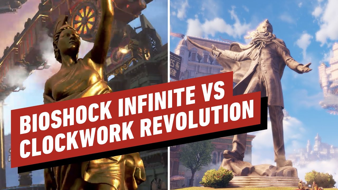 Bioshock Infinite vs Clockwork Revolution Comparison