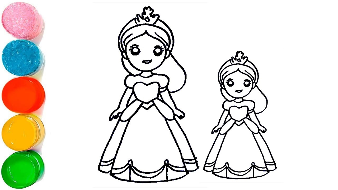 How To Draw A Princess Step By Step 👸 Princess Drawing Easy