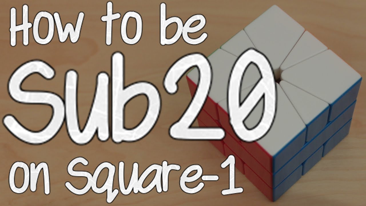 Как быть ниже 20 в Square-1! (Полное руководство)