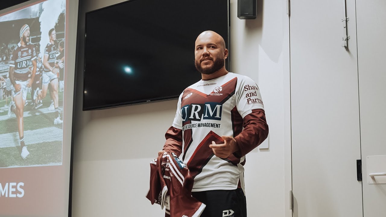 Jersey Presentation: Jazz Tevaga | 150 NRL Games