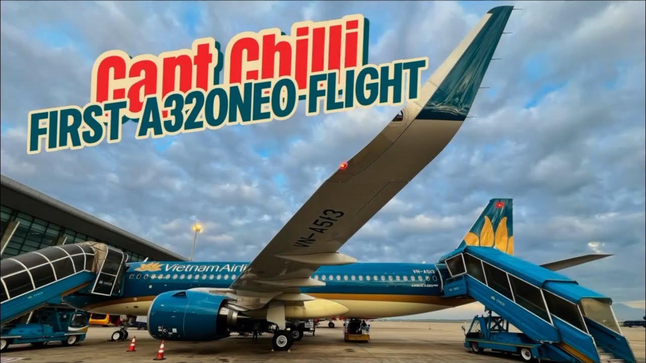 FULL cất hạ cánh máy bay Airbus A320Neo của Vietnam Airlines từ buồng lái!!!