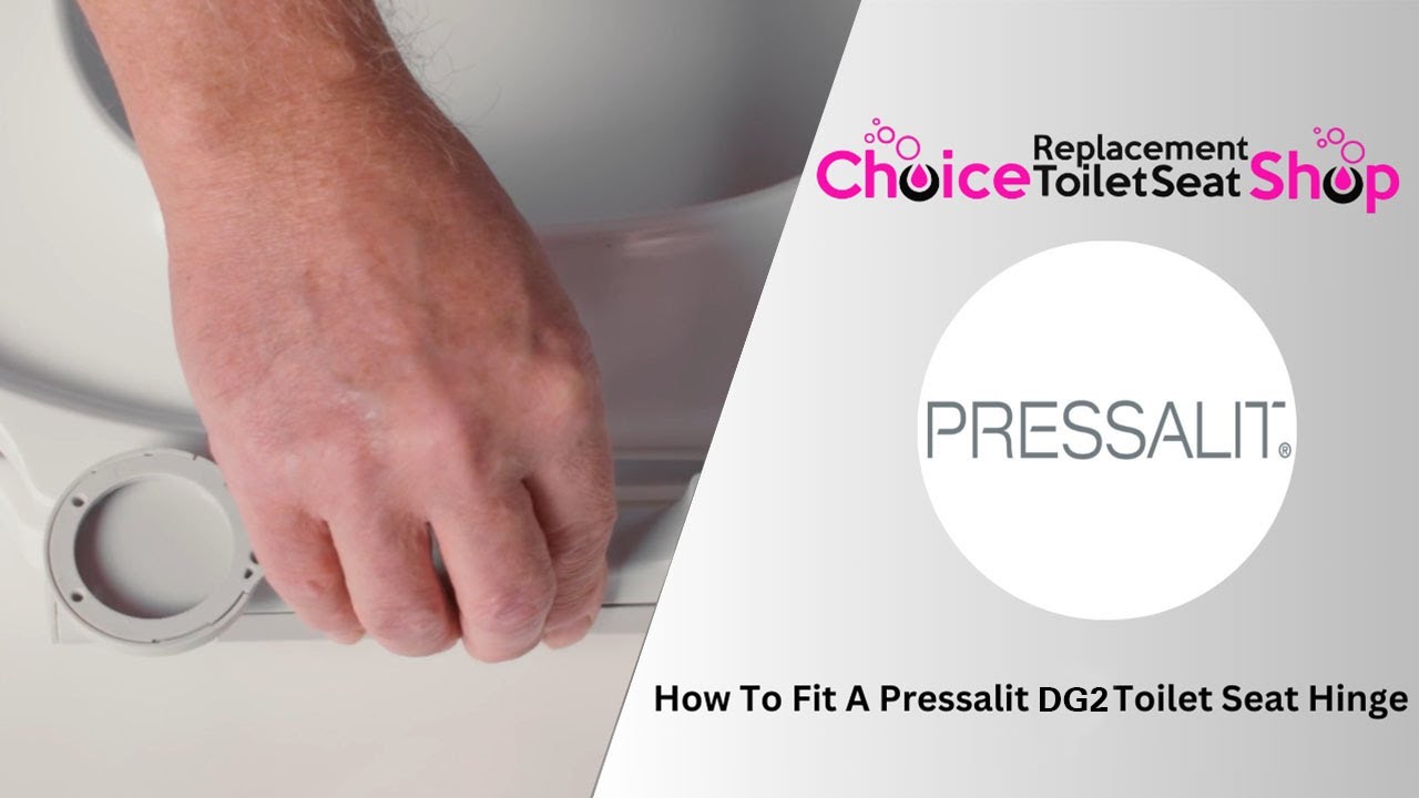 How To Fit A Pressalit DG2 Bottom Fix Toilet Seat Hinge