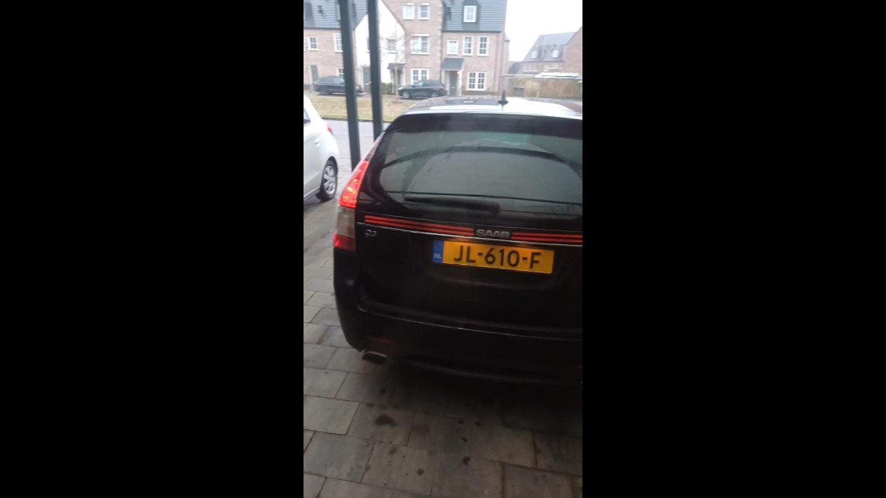 Saab 93NG estate ledbar on car alignment 2/2