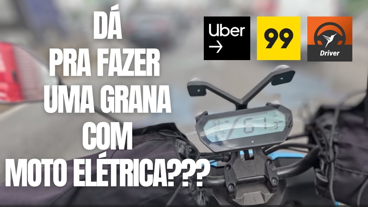 [4K] COMO É O DIA A DIA ENTREGANDO COM UMA MOTO ELÉTRICA!!!