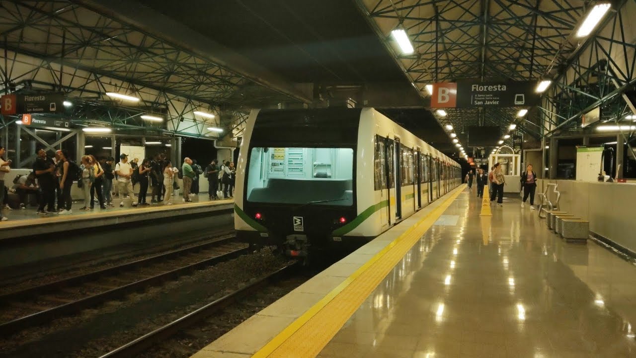 Frecuencias Nocturnas en Estación Floresta | Línea B | Miércoles 18/02/2026