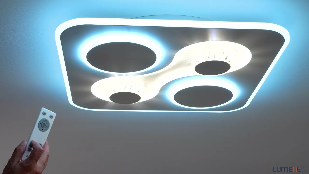 EUROLED.LV / LED griestu / sienas gaismeklis ar tālvadības pulti / Design Oyster Philip / 95W/Avide