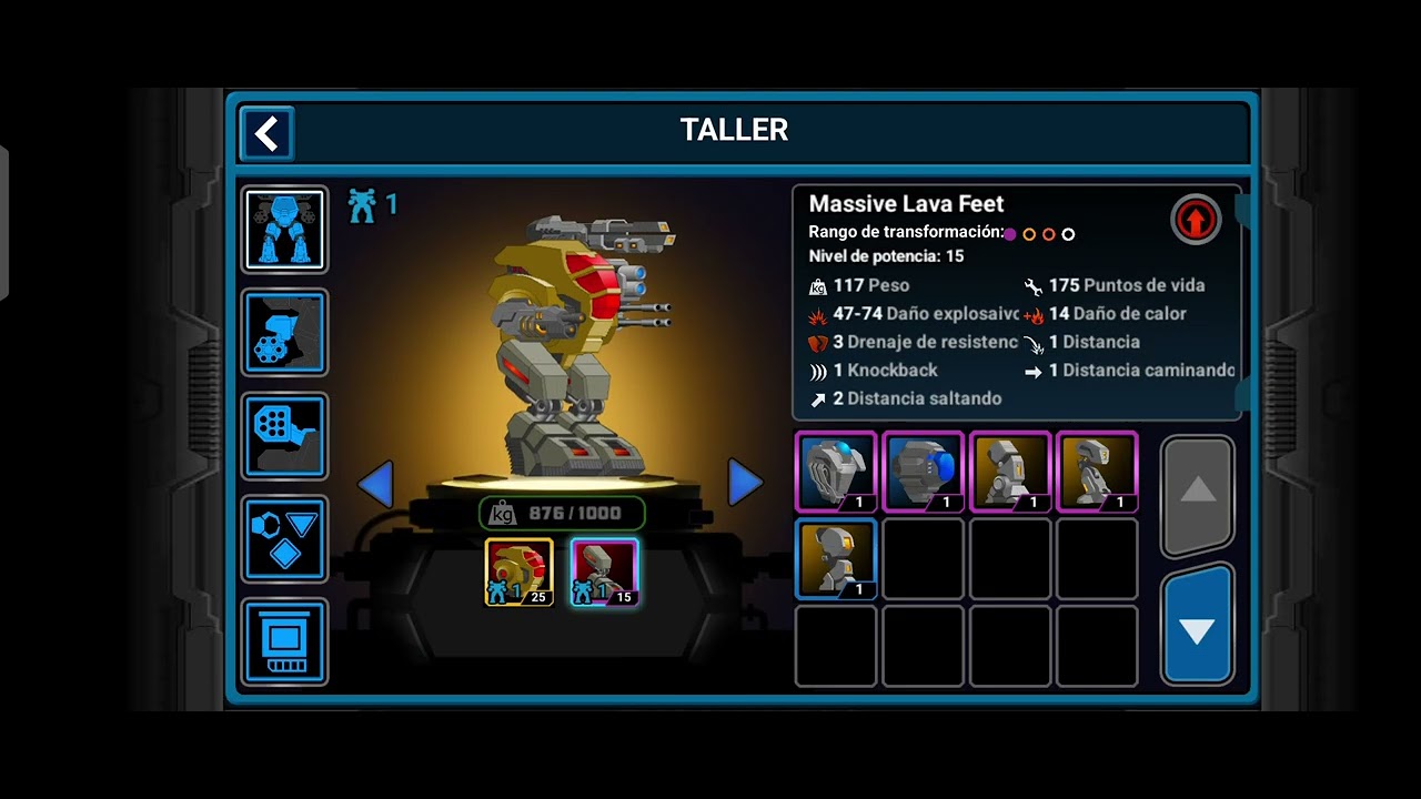 Me pase el juego en 3 días en una cuenta nueva de súper mech