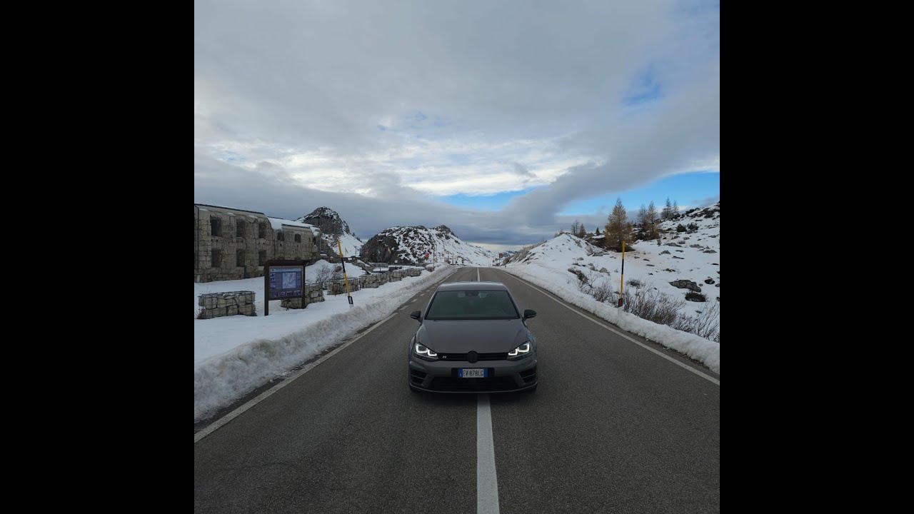 POV Taking my LOUD GOLF 7R on a TOUR through the DOLOMITES! // Dolomites Tour Part 1