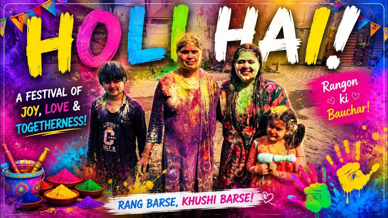 Holi Vlog | Holi 2026