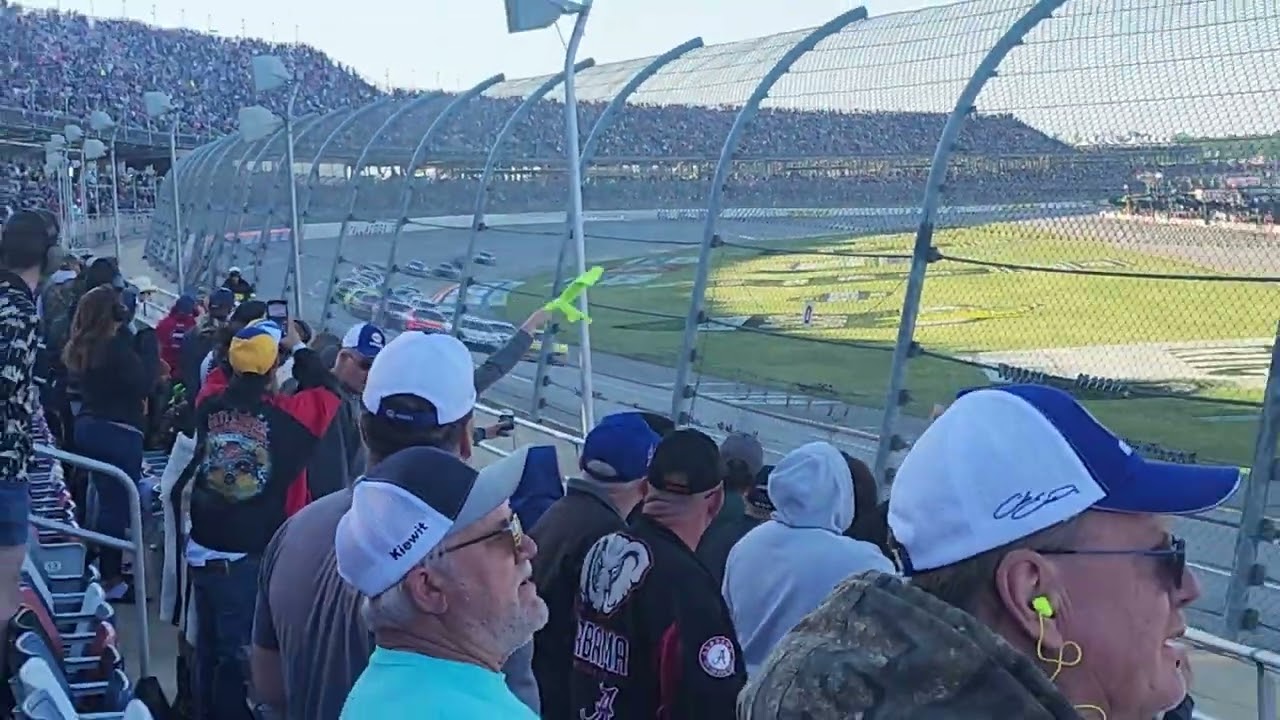 TALLADEGA April 2024 Last Lap Wreck