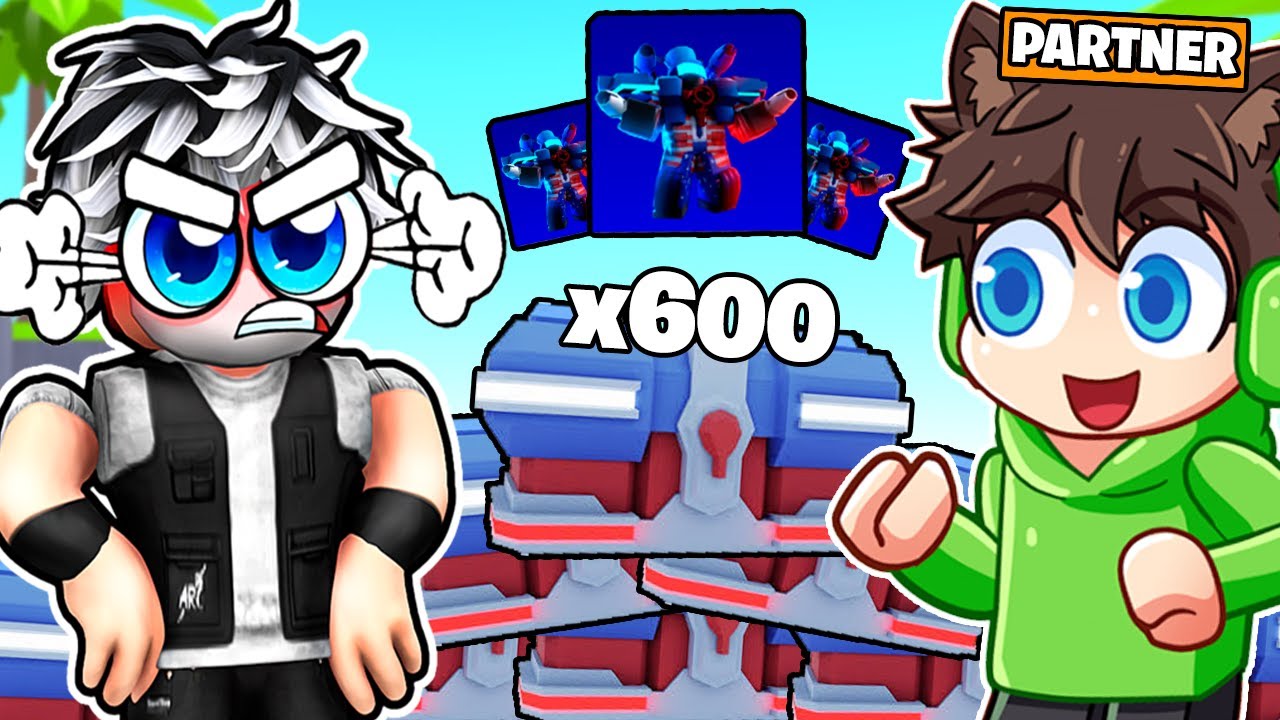 OTWORZYŁEM 600 JULY 4TH CRATE Z PARTNEREM W TOILET TOWER DEFENSE! *TRAFIŁEM GODLY JEDNOSTKE* Roblox