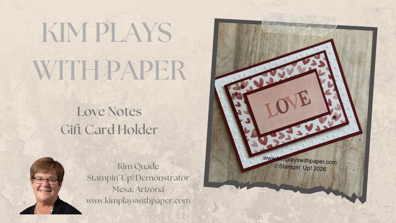 Держатель для подарочных карт Love Notes