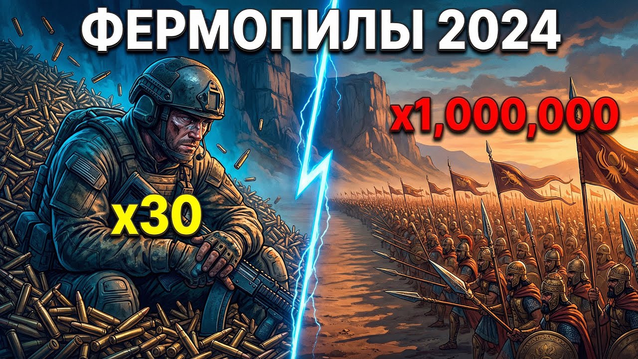 1 МИЛЛИОН ПЕРСОВ VS 30 ПРОФИ: Хватит ли ПАТРОНОВ, чтобы остановить Ксеркса?