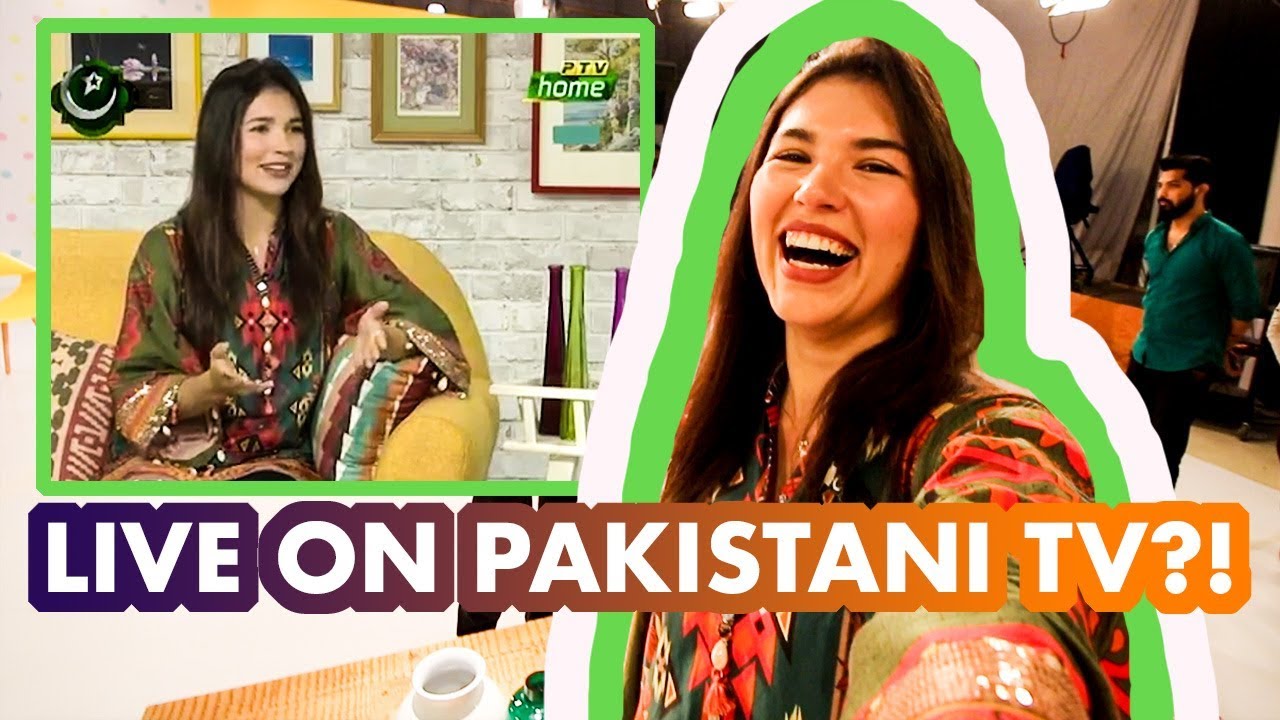 European Girl Stressed Out LIVE on Pakistan TV