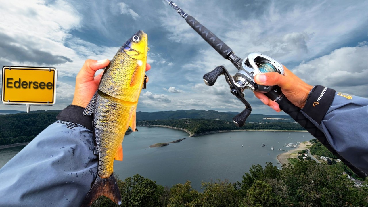 Hechtangeln am Edersee vom Ufer - Europas Großgewässer vom Ufer Part 05