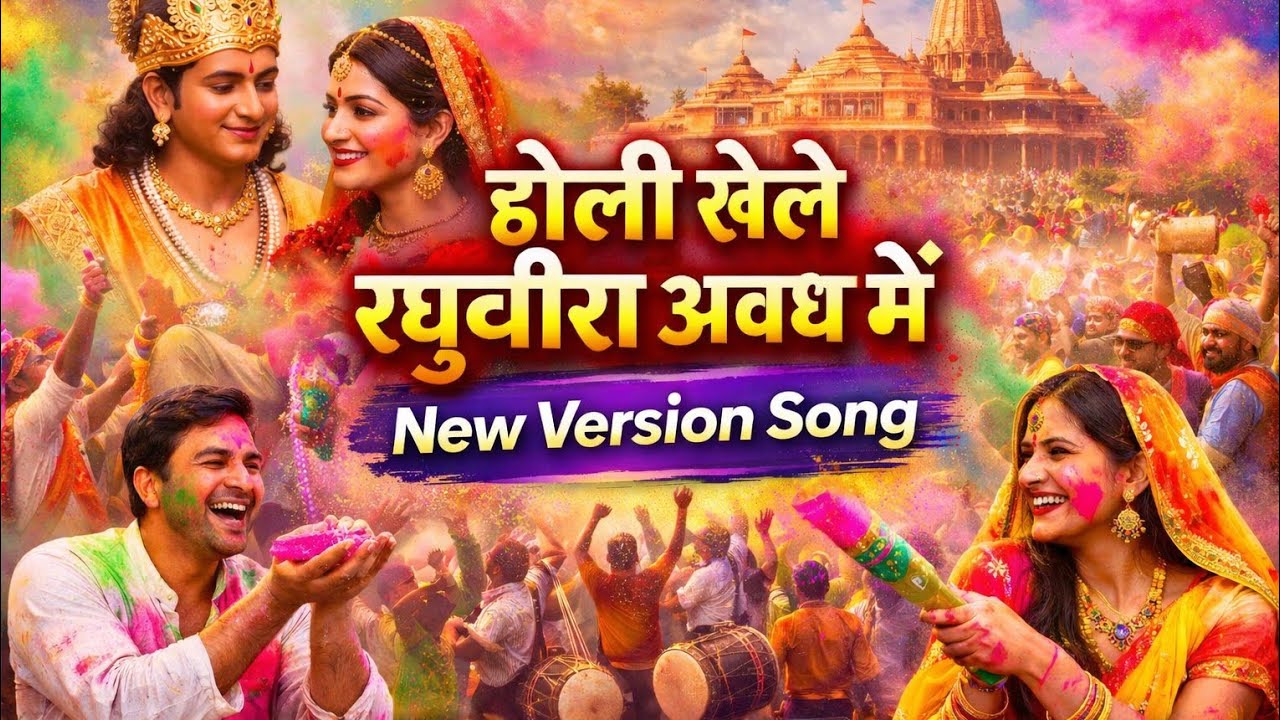 होली खेले रघुवीरा अवध में | New Version Song 2026 | Awadhi Holi Special Duet
