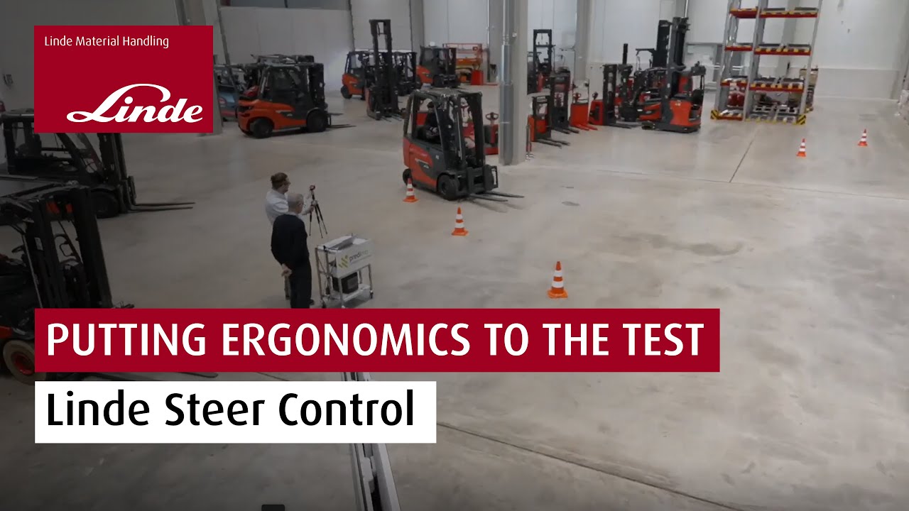 Focus on the driver: The innovative and ergonomic Linde Steer Control