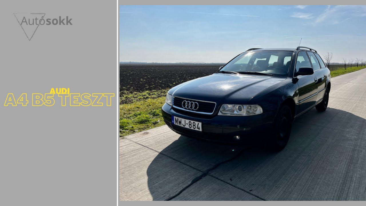 Audi A4 B5 teszt - TDI valóban jó választás? #tdi #audi