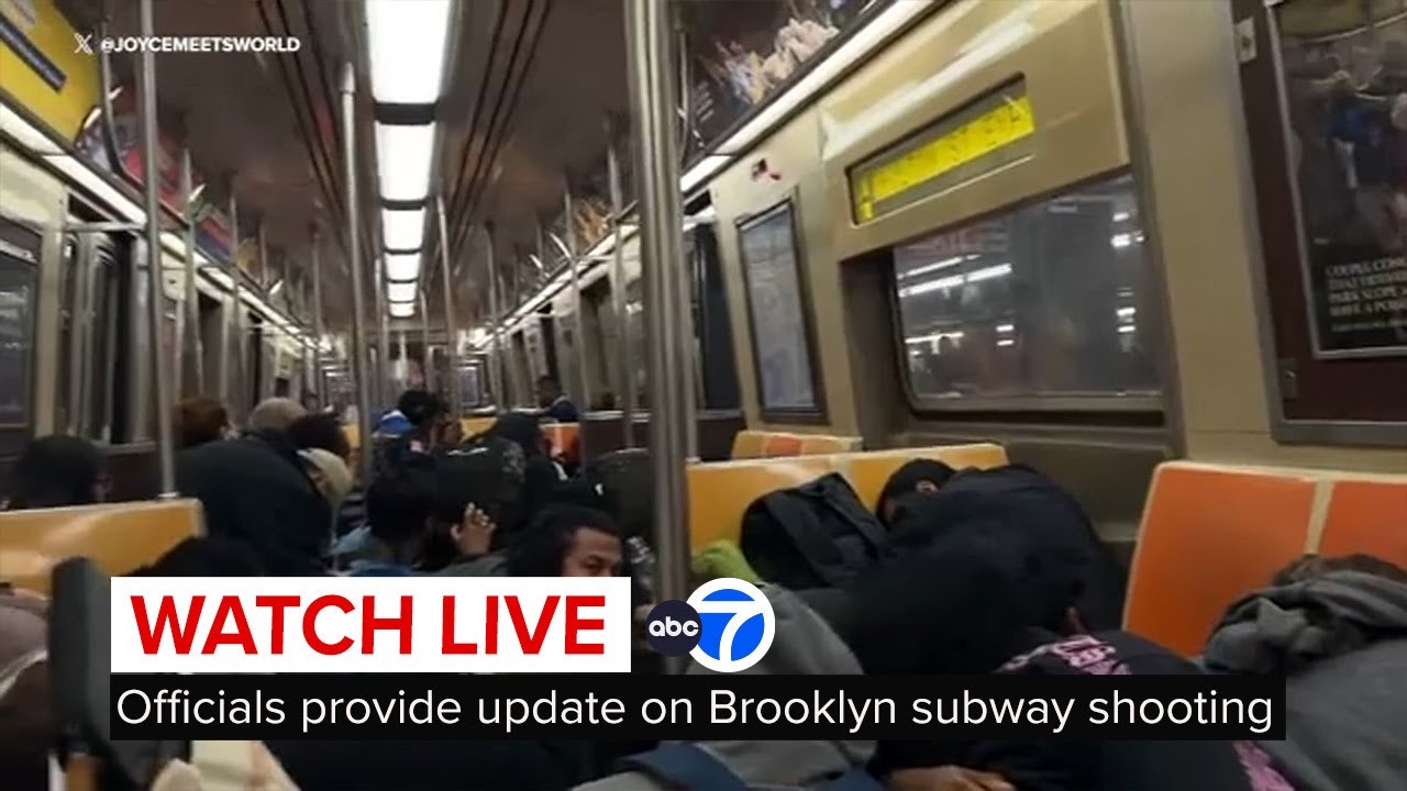 LIVE | Officials provide update on Brooklyn subway shooting