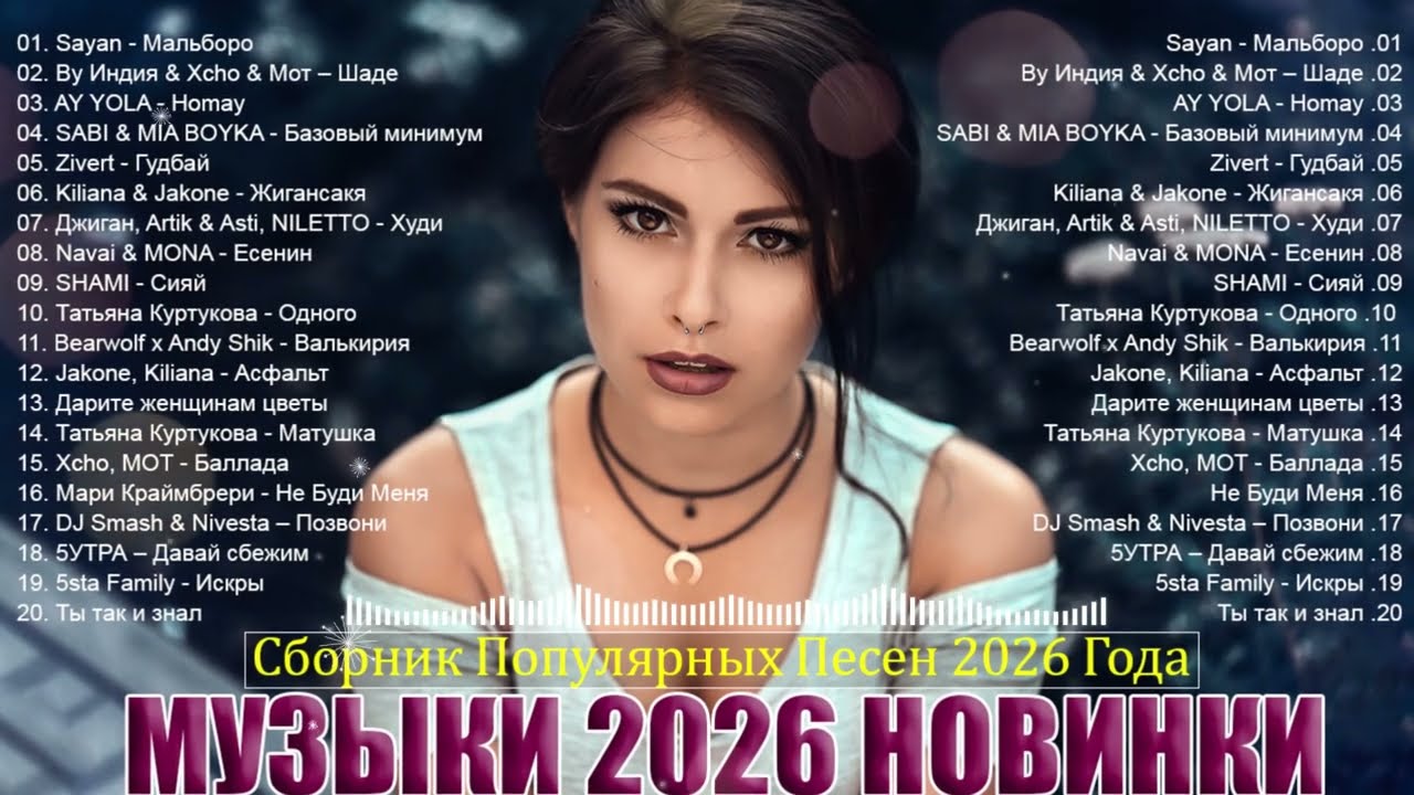 ХИТЫ 2026🎉Музыка в тренде 2026🔥САМЫЕ ЛУЧШИЕ ПЕСНИ 2026🔥ТАНЦЕВАЛЬНАЯ МУЗЫКА 2026 🔥Новинки 2026 Музыки