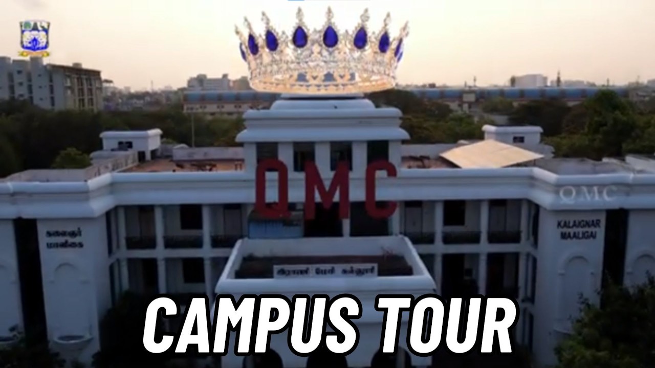 Discover the REAL QMC CAMPUS TOUR Experience @queenmaryscollegechennai