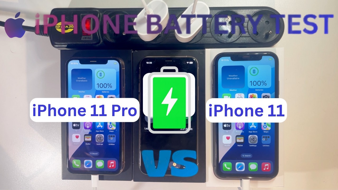 iPhone Ultimate Battery test. iPhone 11 vs 11 pro. Orginal vs NON-Orginal battery.