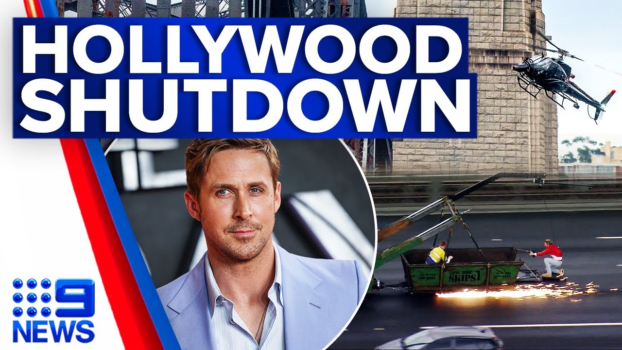 Sydney Harbour Bridge reopens after Ryan Gosling&rsquo;s epic stunt | 9 News Australia