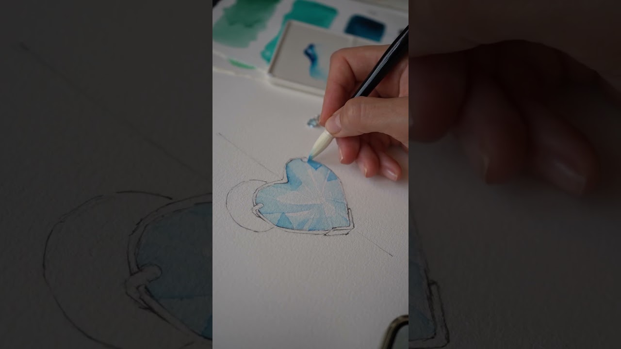 How to draw diamond? Easy 💎#fashionillustration #howtodraw #kagalovska #visualart #diamond