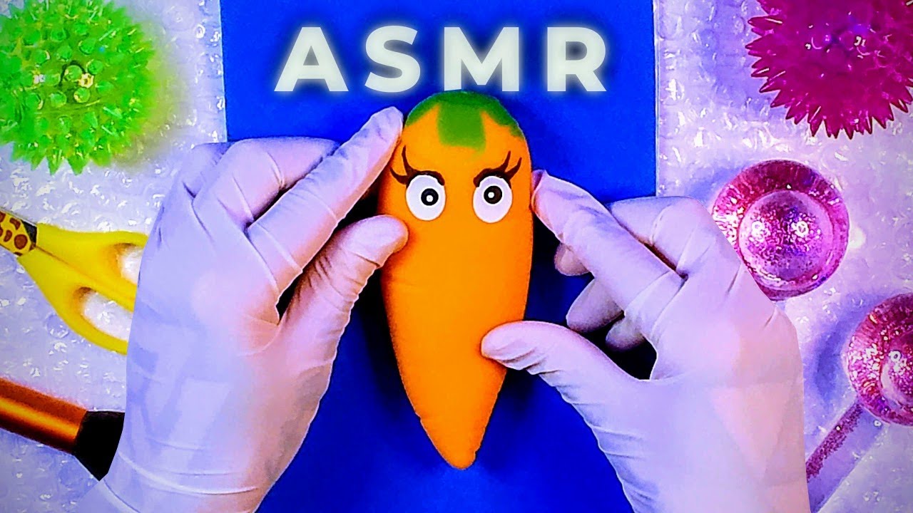 ASMR 🥕 MRS CARROT 🥕 FULL BODY TINGLES MASSAGE SPA DAY CHIROPRACTOR CRACKS DEEP SLEEP WHISPERS ASLEEP