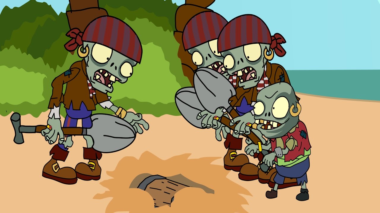 Plants vs zombies 2 Animation The Great Treasure (Cartoon)