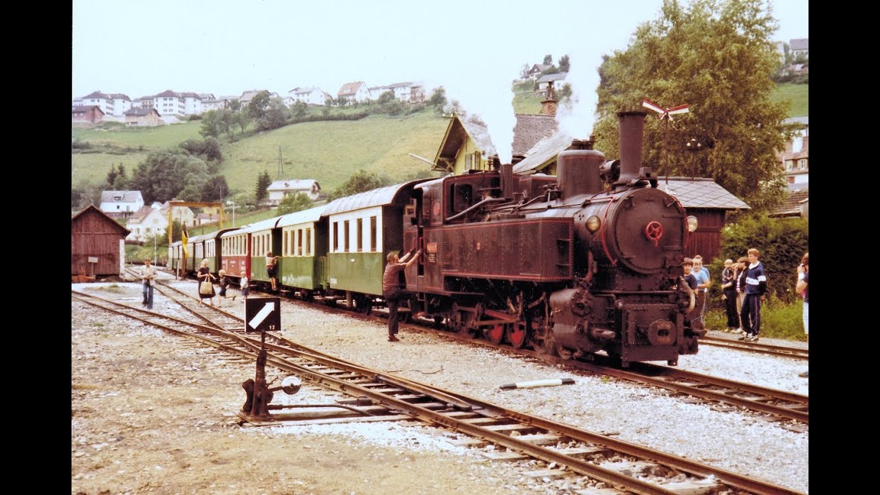 Feistritztalbahn-Dampfzug Kh 101 (1981)