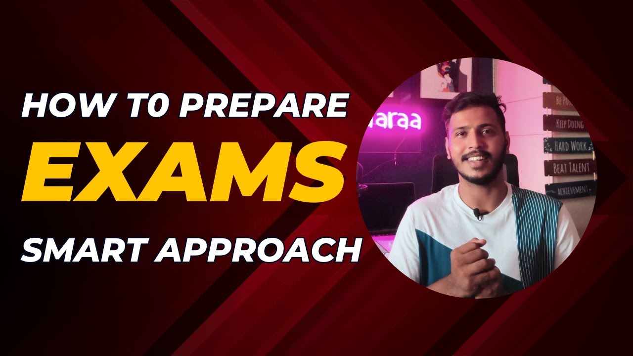 How to study for your Exam more Efficiently | Smart Method