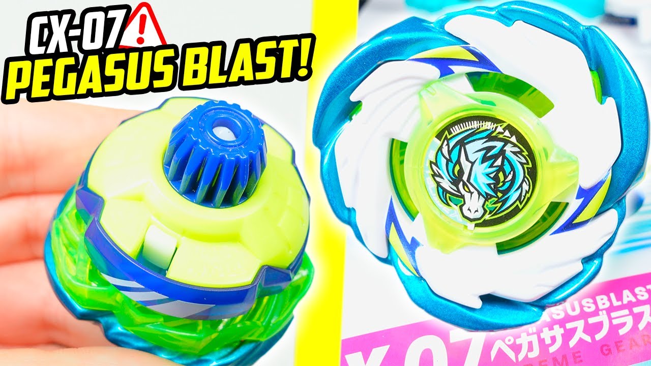 Es IMPACTANTE + SORTEO!💥🪽 Nuevo CX-07 Pegasus Blast ATr Unboxing Y Review de Beyblade X !