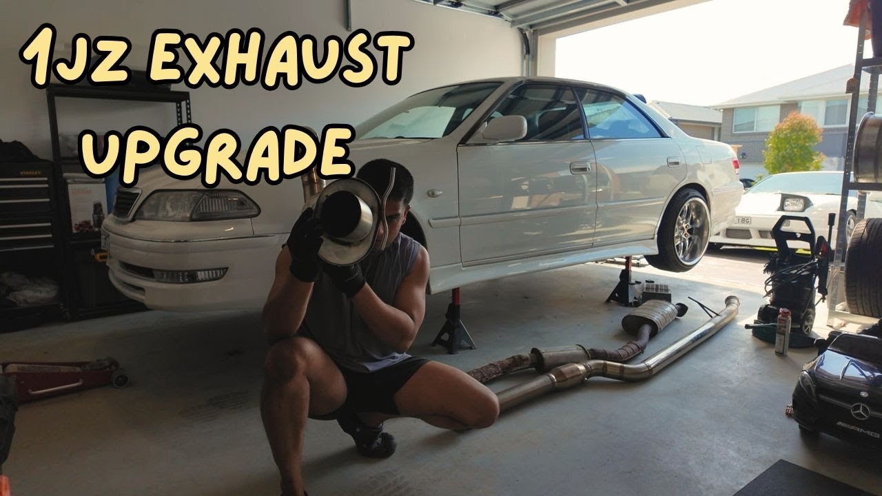 1JZ Sound Test -  Stock vs Straight pipe vs 3