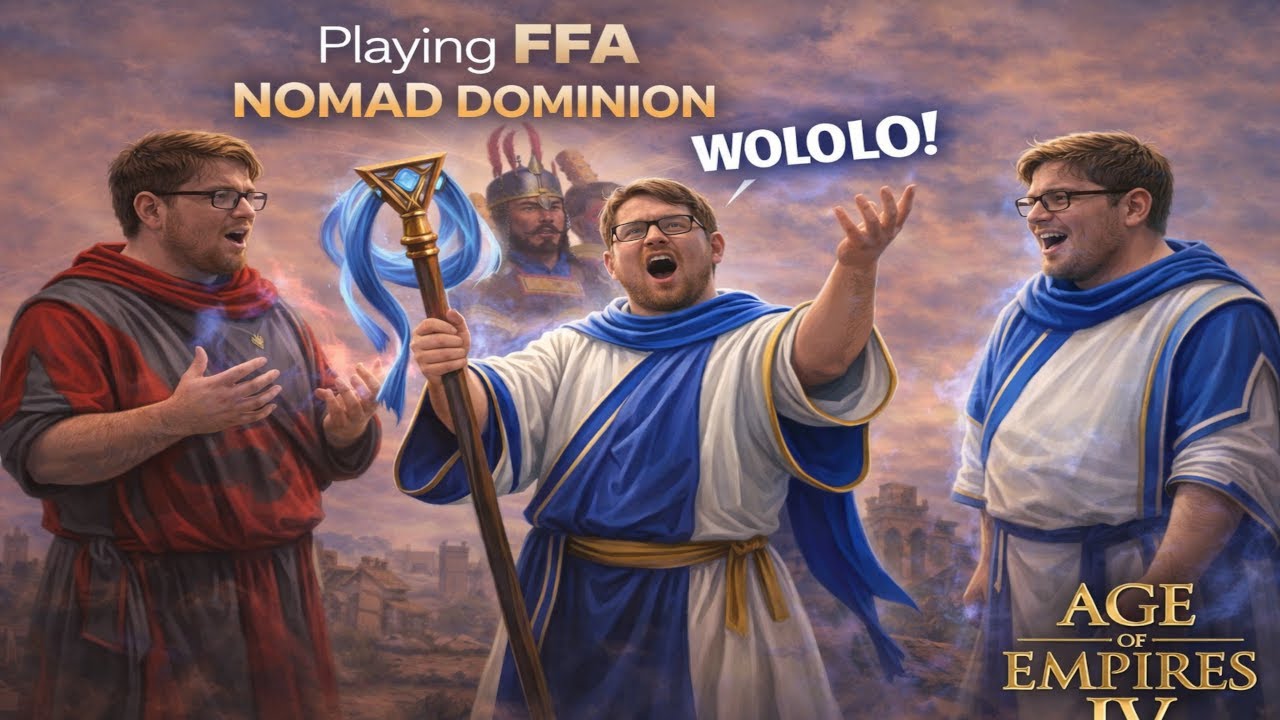 2026-Jan-23🎁 Age of Empires IV 4 💚🎁FFA NOMAD RIGHT NOW🎄CONTRIBUTE TODAY!❤️