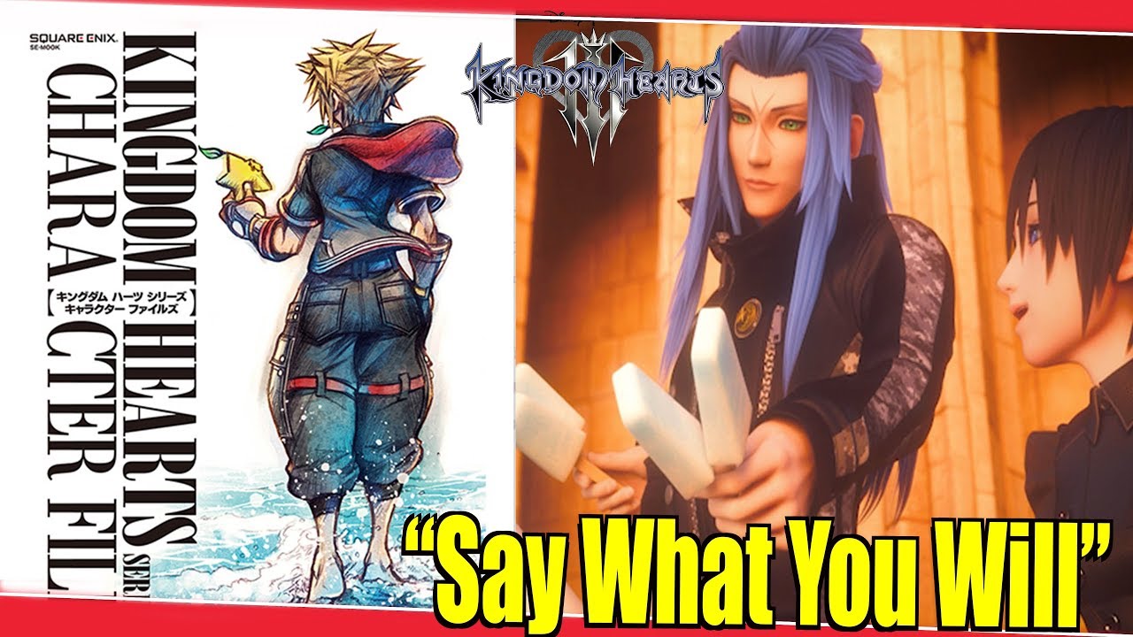 Kingdom Hearts Character Files: Isa "Say What You Will"