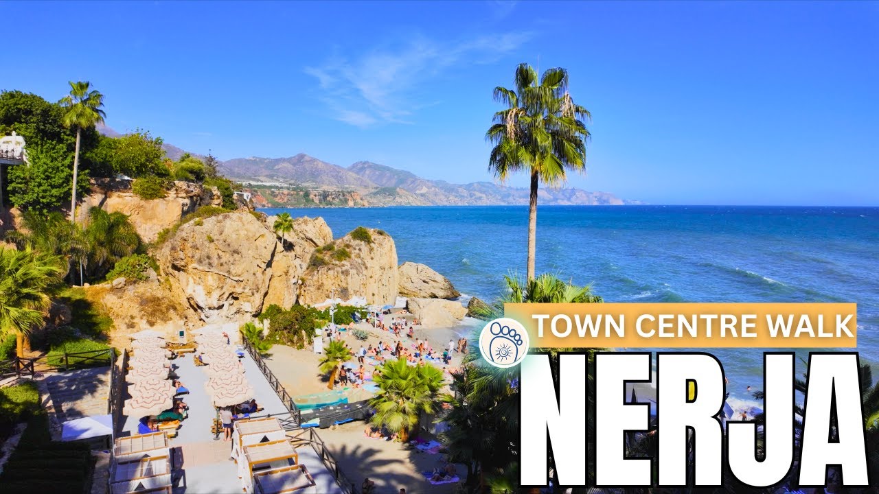Nerja Spain, Walking Tour 🇪🇸 | Old Town, Balcony of Europe & Sea Views