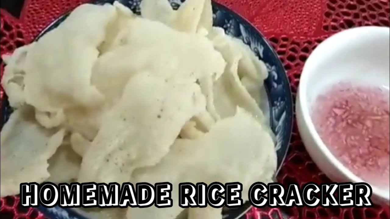 RICE CRACKERS HOMEMADE II CRUNCHY SNACK