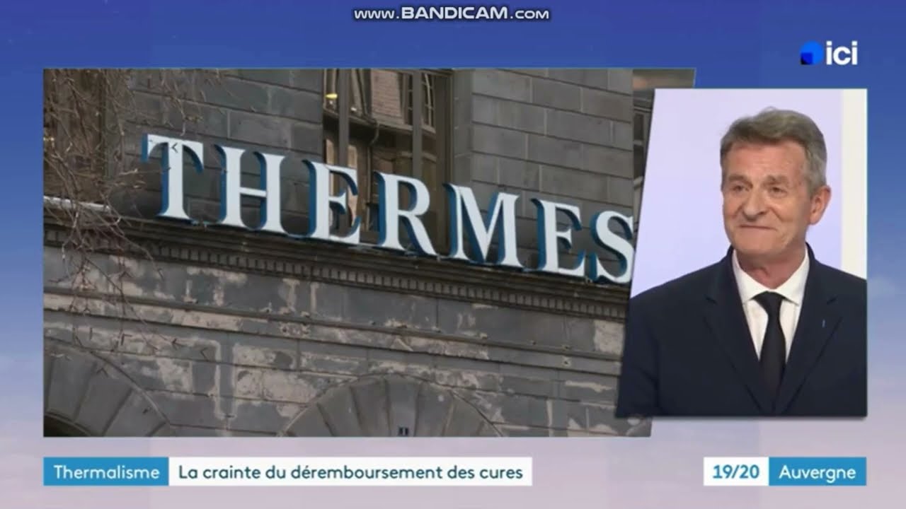 La crainte du déremboursement des cures, reportage de France 3 Auvergne